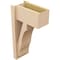 Ekena Millwork 8-in W x 14-in D x 26-in H Balboa Block Rough Cedar Woodgrain TimberThane Outlooker, Primed Tan OUTUR080X14X26BOA44RCPR - alternate 6